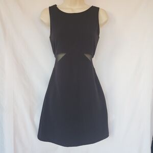 Vintage Y2K/90's All that Jazz Black Cutout Mini Dress | Medium | Sexy | Modest